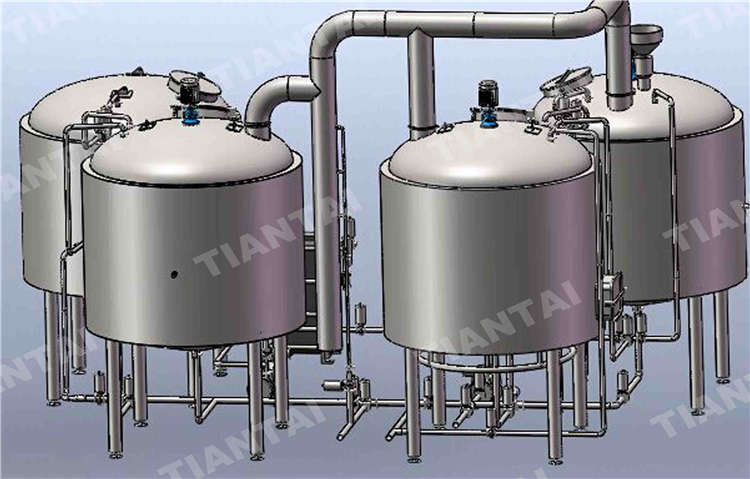 40 bbl Three vessel brewhouse equipment